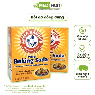 Baking Soda - Bột làm trắng răng, giúp tẩy tế bào da chết - Nhập khẩu từ Hoa Kỳ