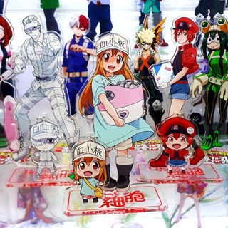 Mô Hình Standee acrylic anime hình Hataraku Saibou (Cells At Work)