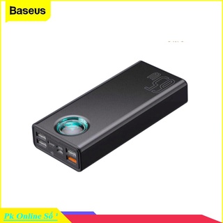 (Tặng kèm cáp C to C 100W) Sạc dự phòng Baseus 65W PD 30.000mAh sạc nhanh dùng cho Smartphone, iPad ,Laptop Macbook