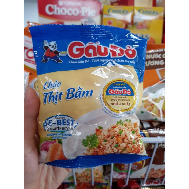 thùng cháo gấu đỏ 50 gói