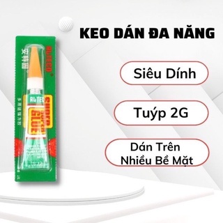 Keo Dán Đa Năng Siêu Dính Trên Mọi Chất Liệu SuperGlue 3g