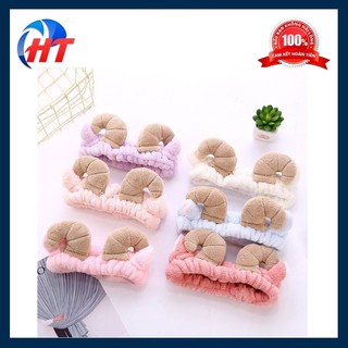 Băng Đô Cừu 3D Vải Nhung Mềm Mại (Giao màu ngẫu nhiên)