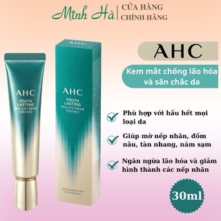 Kem mắt AHC Youth Lasting Real Eye Cream 30g chống lão hóa, làm sáng da