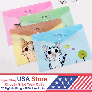 Cặp Đựng Tài Liệu, Đựng Giấy Kiểm Tra Cho Học Sinh Nhiều Mẫu Đẹp 23*33,5cm