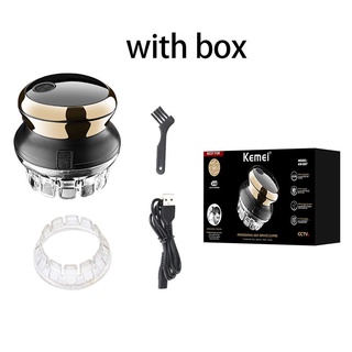 Tông Đơ Cắt Tóc Lưỡi Tròn xoay 360 độ Kemei Km 887