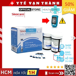 ✅ [TẶNG 50 KIM] Que Thử Đường Huyết- Safe AQ UG, (Máy 2 Trong 1) -VT0364