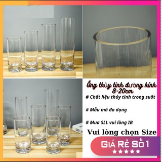 Lọ Thủy Tinh [ LOẠI DÀY] chậu thủy tinh trồng cây hoặc nuôi cá