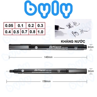 [Ship hỏa tốc] Bút Line Đi Nét - Vẽ Kỹ Thuật Chuyên Nghiệp BAOKE | FAITH PEN -ByLy Store