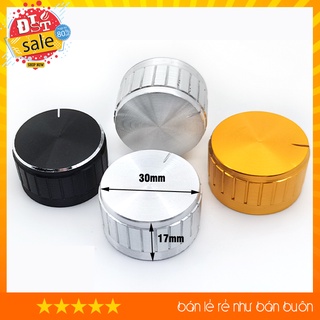 Núm vặn triết áp, hợp kim nhôm  30x17 mm