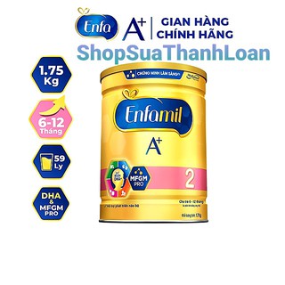 [HSD T12-2022] Sữa bột Enfamil A+ 2 (1.7kg)