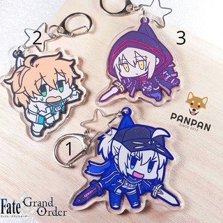 Móc Khóa Mica Acrylic FGO 2 (In Ép 2 Mặt)