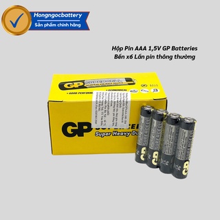Hộp pin AAA 1,5V GP Batteries Siêu Bền - Hàng chính hãng
