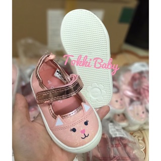 Giày búp bê mèo hồng dư xịn