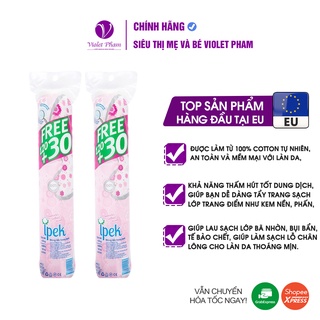 Bông tẩy trang ipek thổ nhĩ kì 150 miếng