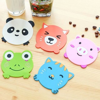 Combo 2 miếng lót ly họa tiết dễ thương tiện dụng (LCHH03)