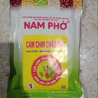 in bao bì đựng cám chim cảnh cao cấp