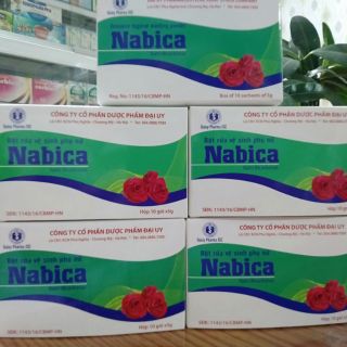 Nabica bột rửa vệ sinh phụ nữ