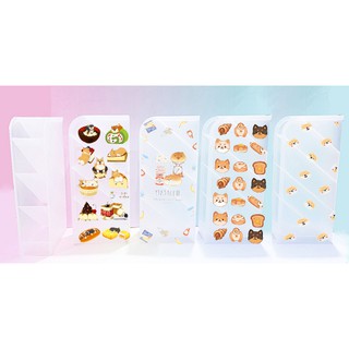 Ống cắm bút shiba4 tầng CB4I17 ống cắm để đồ trang điểm kpop thần tượng hoạt hình idol