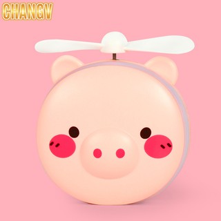Quạt mini cầm tay 3in1 tích điện siêu tiện ích và dễ thương