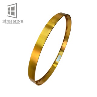 Khung nhôm tròn làm gương Led