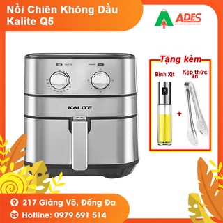 [Mã 154ELSALE2 giảm 7% đơn 300K] Nồi Chiên Không Dầu KALITE Q5 | Bảo hành 12 tháng - Chính hãng phân phối