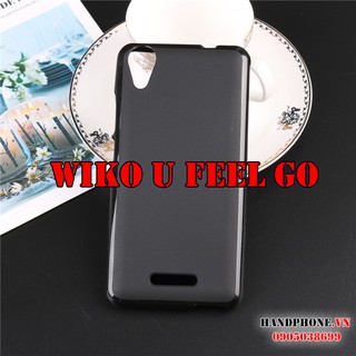 Ốp lưng Silicon TPU cho điện thoại Wiko U Feel Go màu đen