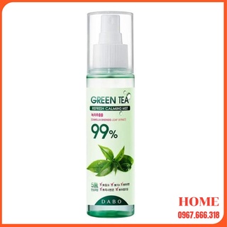 Xịt Khoáng Cho Da Dầu chiết xuất trà xanh Dabo Hàn quốc, giúp cân bằng độ ẩm, giảm mụn, nuôi dưỡng da trắng sáng