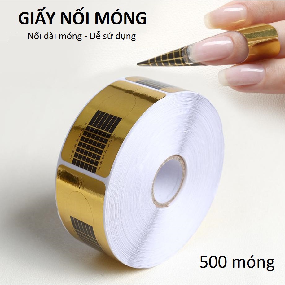 Phom Nối Móng | Cuộn 500 Móng