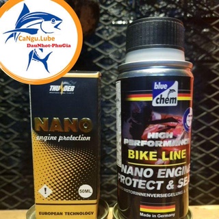Phụ gia nhớt Bluchem, phụ gia nano bluchem kinh tế hơn với phụ gia nhớt nano thunder