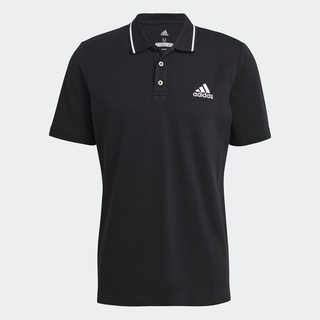 Áo Polo adidas Nam Áo Polo Vải Piqué Small Logo AEROREADY Essentials Màu đen GK9027