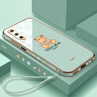 Ốp Điện Thoại Mềm Siêu Mỏng Họa Tiết Gấu Teddy Cho Samsung S10 Samsung S10plus Samsung S20 Samsung S20fe Samsung S20plus Samsung S20Ultra