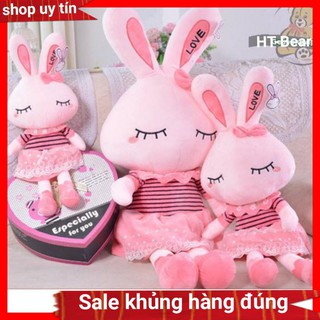 Thỏ bông Gấu bông thỏ hồng dễ thương
