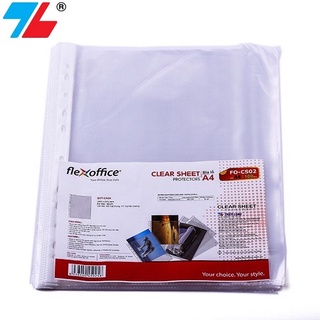 Tập 100 Bìa lỗ A4 Flexoffice FO-CS02 / FO-CS03