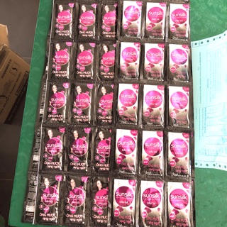 Combo 10 Dây dầu gội xả sunsilk 12goi