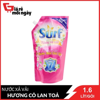 Nước Xả Vải Surf Hương Cỏ Hoa Lan Tỏa Túi 1.6 Lít