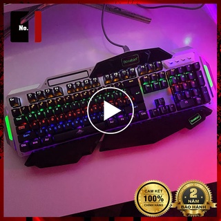 Bàn Phím Cơ Gaming Máy Tính Bosston MK915 Led Rgb Bàn Phím Dây Keycap Xuyên Led Vi Tính Laptop Chơi Game