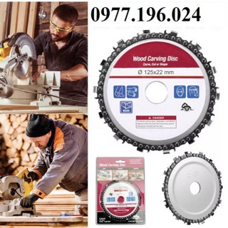 Lưỡi cưa đĩa hợp kim- đĩa lưỡi cưa xích cắt gỗ 125mm