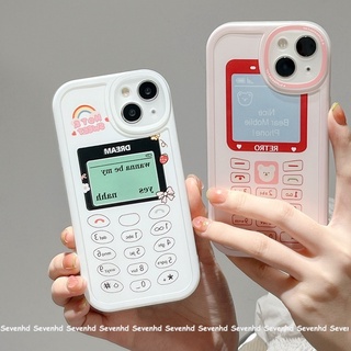 Ốp Điện Thoại Họa Tiết Nokia Doodle Dễ Thương Cho iPhone 13 12 11 Pro Max SE2020 X XR Xs Max 7 8 Plus
