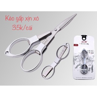 Kéo Cắt Chì, Kéo Câu Đài Gấp Gọn, Kéo Câu Đài Bằng Thép Cao Cấp Thiết Kế Mũi Nhọn