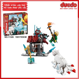 LARI 11326 Lắp ghép Ninjago cuộc phiêu lưu của Lloyd - Đồ chơi Xếp hình Mô hình 70671 BELA
