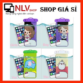 Túi Đựng Chống Nước - Túi Đựng Điện Thoại Hình Thú HT04 Thời Trang (Nhiều Mẫu) #nlvshop2016