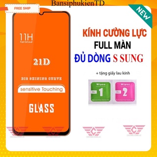 Kính Cường Lực Full Samsung A04, A10, A11, A12, A24, A13, A20, A21, A21S, A31, A32, A33, A50, A51, A52, A53, A70, A73