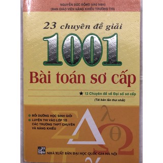 Sách - 23 chuyên đề giải 1001 bài toán sơ cấp Tập 1