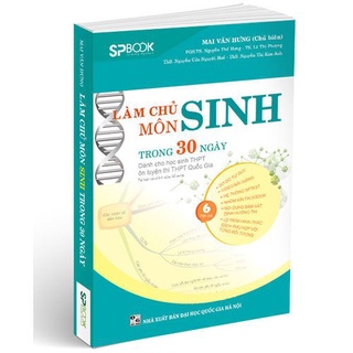[Mã BMBAU50 giảm 50K đơn 150K] Sách - Làm chủ môn Sinh trong 30 ngày
