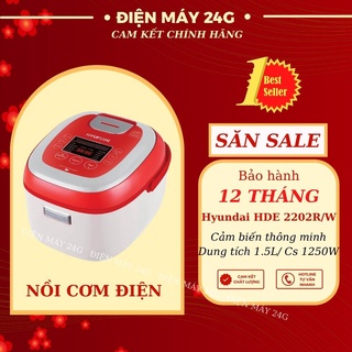 Nồi Cơm Điện Cao Tần Hyundai HDE 2202 1.5Lít chế độ nấu đa dạng lòng nồi phủ đa lớp chống dính an toàn cho người sử dụng