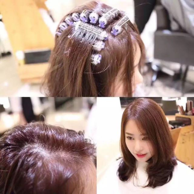 Bộ uốn phồng chân tóc (có lông)