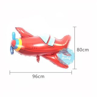 Bong bóng máy bay - Bóng bay hình máy bay size lớn trang trí sinh nhật cho bé trai