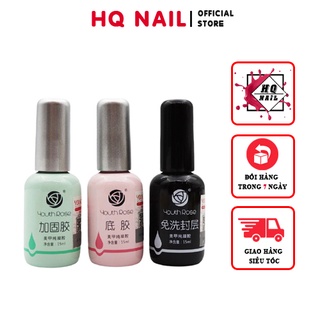 Base top hoa hồng &amp; cứng móng loại 1 cực bóng và độ bền cao