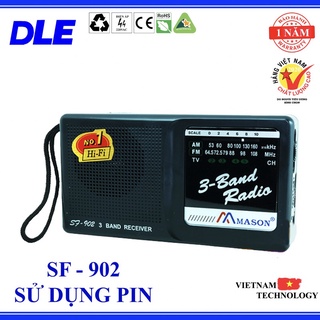 ĐÀI RADIO SW-902 (BH 24 THÁNG)