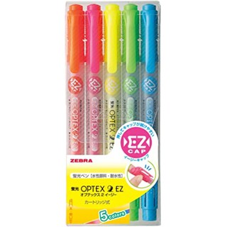 Set bút dạ Zebra OPTEX (5 cây)